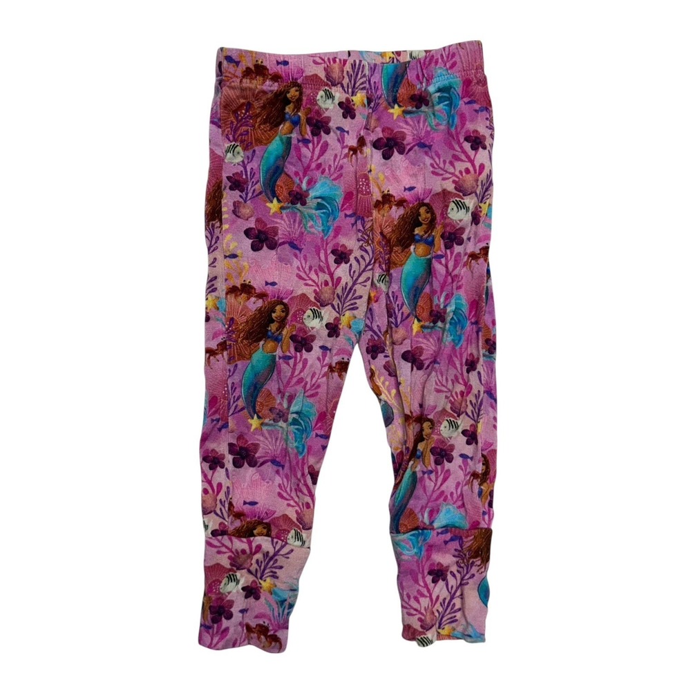 Posh Peanut Pants 6-12‎ Months Little Mermaid Pajama Bottoms Bamboo Viscose